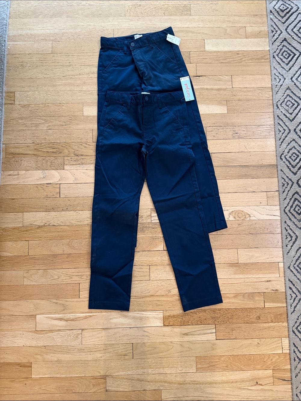 Cat & Jack Navy Skinny Pants